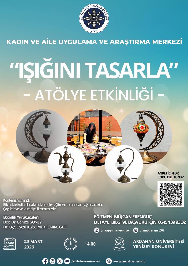 “Işığını Tasarla” Atölye Etkinliği