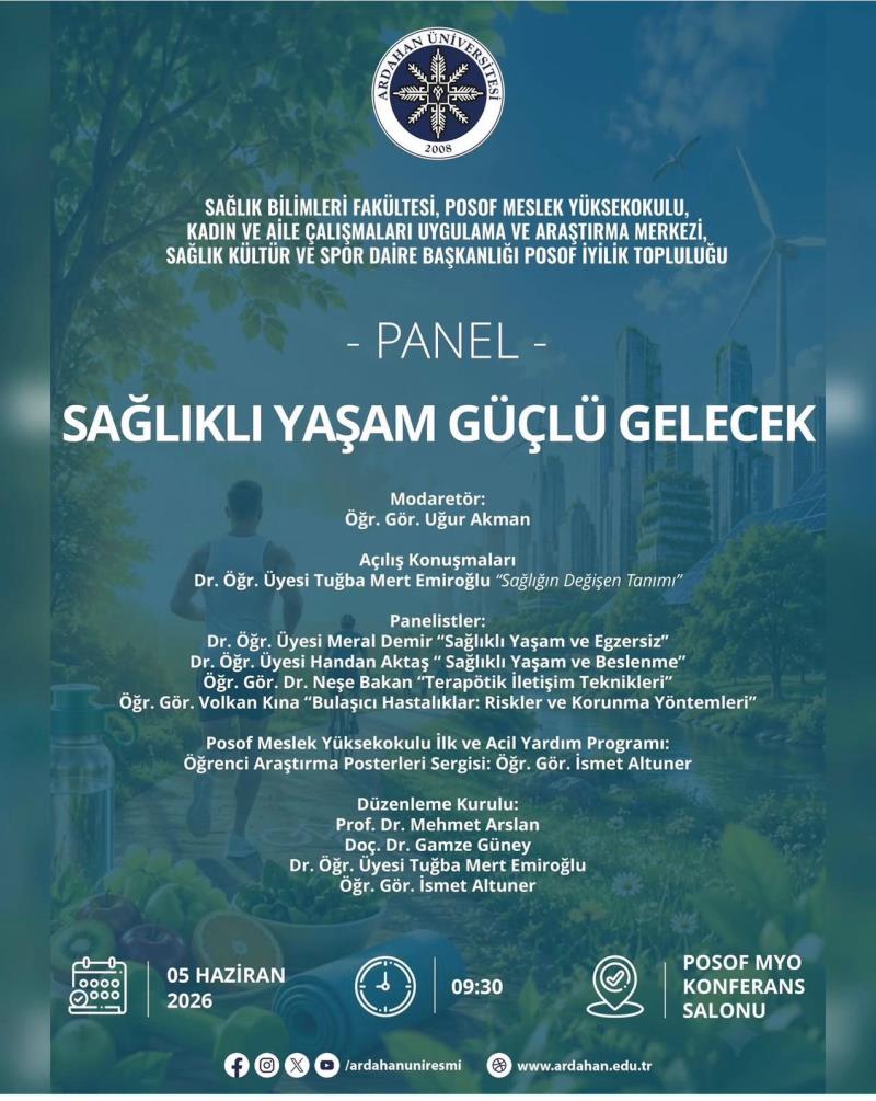 Sağlıklı Yaşam Güçlü Gelecek Paneli