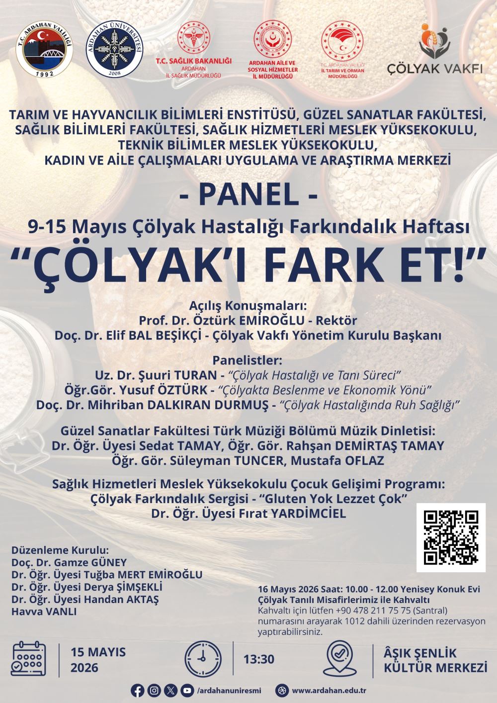 9-15 Mayıs ÇÖLYAK Hastalığı Farkındalık Haftası
